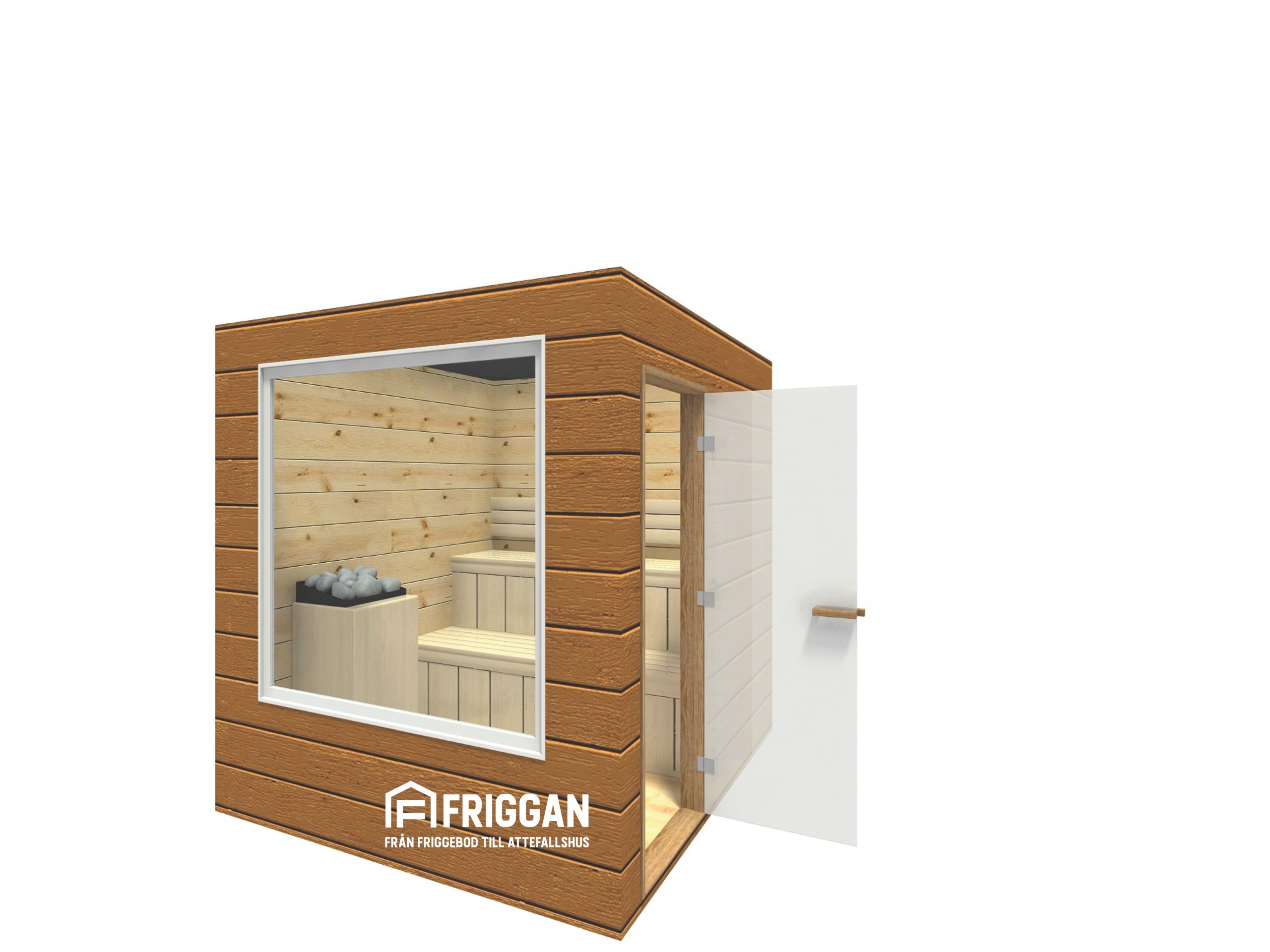 Friggan Bastu - Mini - Brun