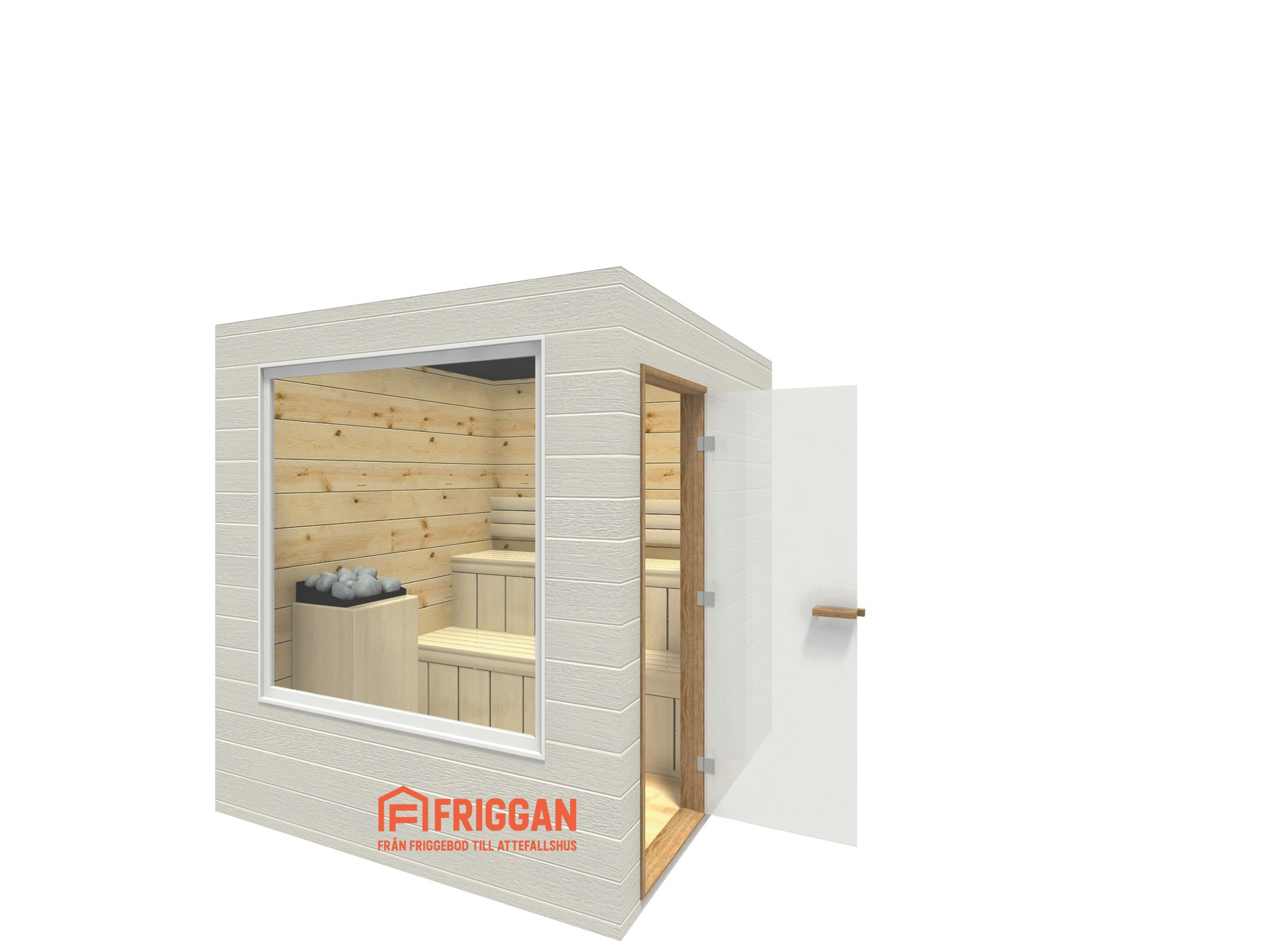 Friggan Bastu - Mini - Vit
